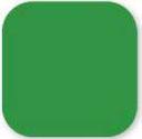 Daymark Dissolve Adhesive Green Blank Label, 0.75 x 0.75 inch -- 12000 per case