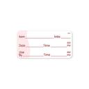 Daymark Dissolvemark Rectangle Dissolvable Adhesive Label, 500 count - 24 per case