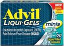 Advil Mini Liquid Gel Capsules, 20 count per pack -- 72 per case.