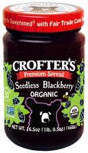 Crofters Organic Premium Blackberry Spread, 16.5 Ounce -- 6 per case.
