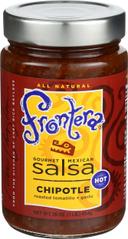 Frontera Gourmet Mexican Hot Chipotle Salsa, 16 Ounce -- 6 per case