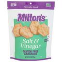 Miltons Gluten Free Salt and Vinegar Cracker, 4.5 Ounce -- 12 per case