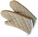 Intedge Tan Thermotex Oven Mitt, 15 inch 