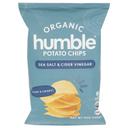 Humble Organic Sea Salt and Cider Vinegar Potato Chips, 5 Ounce -- 12 per case
