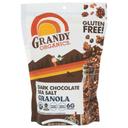 Grandy Organics Dark Chocolate Sea Salt Granola, 12 Ounce -- 6 per case