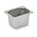 Vollrath 30842 Super Pan V Stainless Steel Eighth Size Steam Table Pan, 4 inch Deep