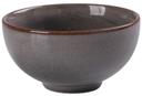 Yanco Peacock Color Glazed Porcelain Gray Rice Bowl, 10 Ounce -- 36 per case