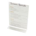Cal-Mil Classic Upright Tabletop Cardholder, 8 1/2 x 11 inch