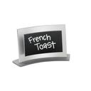 Cal-Mil Black Write-on Forma Board, 3 x 2 x 2.5 inch -- 24 per case
