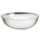 Cal-Mil Clear Acrylic 16 Quart Pebble Salad Bowl, 17.75 x 17.75 x 5.5 inch
