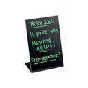 Cal-Mil Black Write-on Easel Board, 5 x 7 inch -- 6 per case