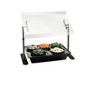 Cal-Mil Portable Acrylic Sneeze Guard with Metal Frame, 30 inch