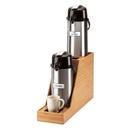 Cal-Mil Bamboo Dual Airpot Display, 7.5 x 23.5 x 15.25 inch