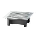 Cal-Mil One by One Black Square Modern Chafer Griddle, 12 x 12 x 4 inch