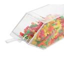 Cal-Mil Classic Acrylic Stackable Topping Dispenser with Notch Lid, 4.5 x 11 x 5.5 inch -- 2 per case