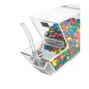 Cal-Mil Classis Acrylic Stackable Topping Dispenser with Holster, 4 x 11 x 7 inch -- 2 per case