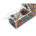 Cal-Mil Classic Acrylic Topping Dispenser with Notch, 4 x 11 x 11 inch