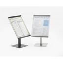 Cal Mil Black One by One Metal Magnetic Sign Display, 8.75 x 8.75 x 15.5 inch.