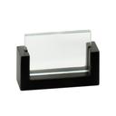 Cal-Mil Midnight Bamboo U Frame Table Top Card Holder, 3.5 x 1 x 2 inch -- 6 per case