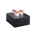 Cal-Mil Midnight Bamboo Cube Riser, 12 x 12 x 6 inch