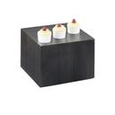 Cal-Mil Midnight Bamboo Cube Riser, 12 x 12 x 9 inch