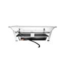Cal-Mil Large Ultimate Platinum Ice Housing System with Ice Pan Water Contaminant Unit and LED Lighting, 19 x 27 x 8 inch