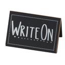 Cal-Mil Blank Chalkboard Write On Tent, 3 x 2 x 2 inch