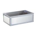 Cal-Mil Urban Stainless Steel Ice Housing with Clear Pan, 20.75 x 12.75 x 7.125 inch