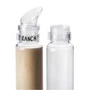 Cal-Mil 7/8 inch Bottle Sign Clip for 3300-28 Salad Dressing Bottles, 2.25 inch Dia.