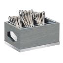 Cal-Mil Oak Ashwood Flatware Display, 9.5 x 6.75 x 4.75 inch