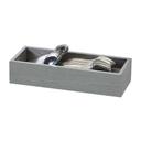 Cal-Mil Oak Ashwood Gray Flatware Organizer, 15 x 6 x 3 inch