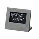Cal-Mil Oak Ashwood Gray 3 x 2 inch Chalkboard Sign, 5 x 2.5 x 4.5 inch