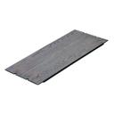 Cal-Mil Oak Ashwood Notched Rectangular Riser Shelf, 24 x 11 x .5 inch -- 2 per case