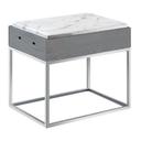 Cal-Mil Ashwood Riser with Melamine Marble Tray, 15 x 11 x 13.25 inch