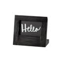 Cal-Mil Oak Cinderwood 3 x 2 inch Chalkboard Sign, 5 x 2.63 x 4.25 inch