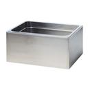 Cal-Mil Stainless Steel Ice Housing with Clear Polycarbonate Pan, 10 inch Length x 12.25 inch Width x 6 inch Height