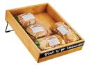 Cal Mil Madera Full Box Adjustable Merchandiser, 12.25 inch Width x 16.75 inch Depth x 7.75 inch Height