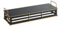 Cal Mil Empire Black Rectangular Metal Riser, 20.5 inch Width x 7 inch Depth x 5.25 inch Height