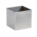 Cal-Mil Stainless Steel Jar for Jar Display, 4 inch Width x 4 inch Depth x 4 inch Height