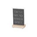 Cal-Mil Blonde Sign Holder, 4 inch Width x 6 inch Height