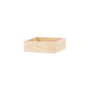 Cal-Mil Blonde Merchandiser Box, 6 inch Width x 6 inch Depth x 2 inch Height