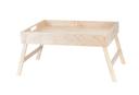 Cal Mil Blonde Room Service Tray with Fold-Out Legs, 22.5 inch Width x 17 inch Depth x 8 inch Height