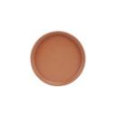 Cal-Mil Hudson Terra Cotta Low Rim Melamine Plate, 8.25 inch Dia. x 1 inch Height