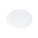 Cal-Mil Classic Coupe White Oval Melamine Platter, 7.75 inch Width x 10.75 inch Depth x 1.25 inch Height -- 6 per case