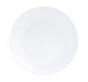 Cal Mil Classic Coupe White Melamine Plate, 7 inch Dia. X 1.25 inch Height
