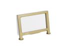 Cal Mil Heritage Signage with Rectangle Frame, 3.5 inch Width x 1 inch Depth x 2 inch Height