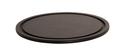 Cal Mil Round Black Serving Board, 15 inch Dia. x 0.5 inch Height