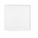 Cal-Mil Hudson White Square Melamine Platter, 14 inch Width x 14 inch Depth x 1 inch Height