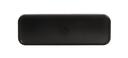 Cal Mil Hudson Black Melamine Tray, 4 inch Width x 12 inch Depth x 1 inch Height