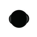 Cal-Mil Melamine Round Black Cocotte, 7 inch Dia. x 1.375 inch Height